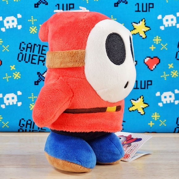 All Star Collection SHY GUY 7" Ultrasoft Nintendo Gaming Plush Toy NWT - Picture 2 of 12